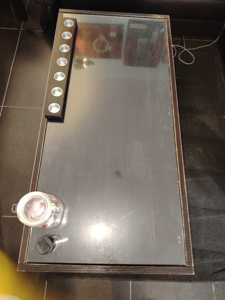 Table salon, 100 à 150 cm, Verre, Enlèvement, Utilisé