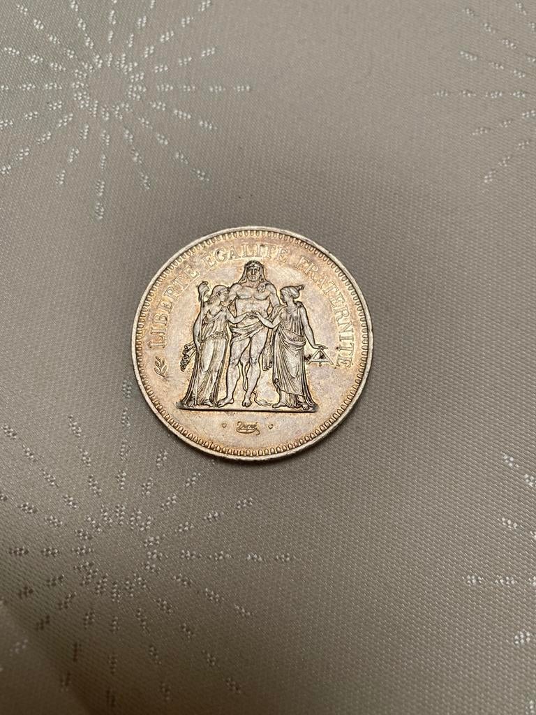 50 francs français de 1978, argent, Enlèvement ou Envoi, Argent