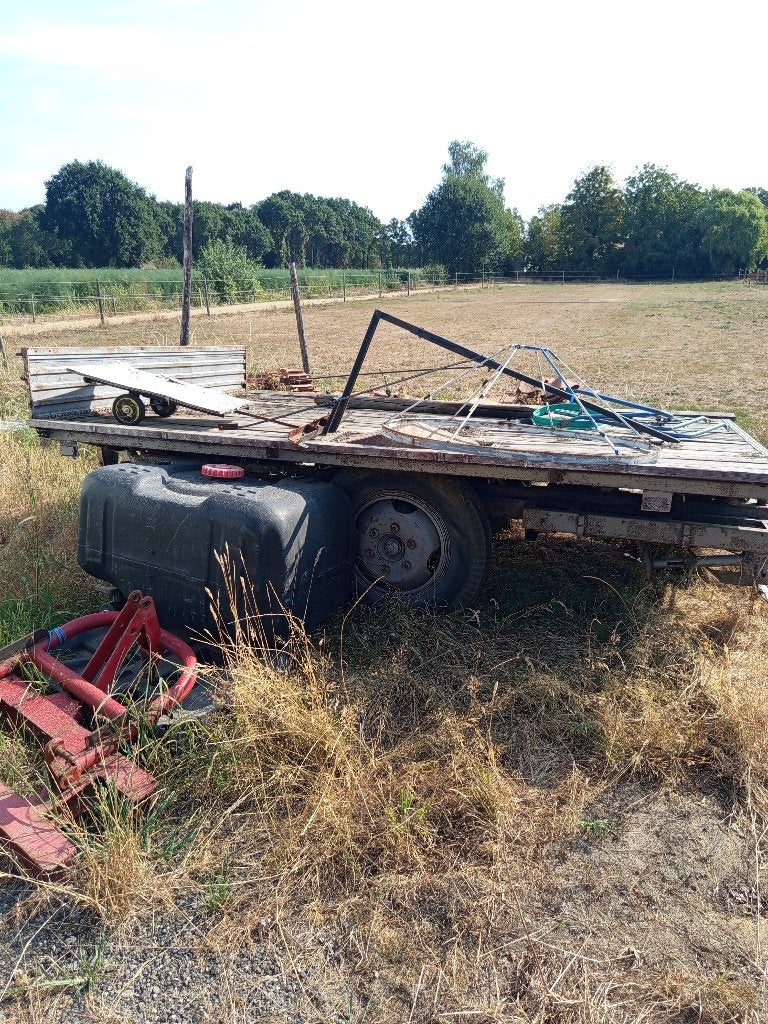 Platte wagen, Enlèvement