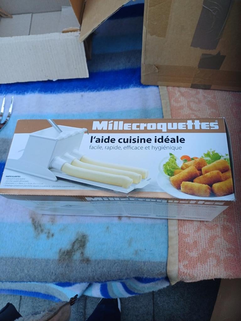 Kroketten maker, Ophalen
