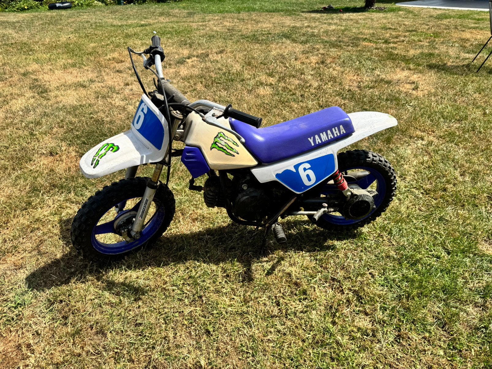 Yamaha crossmoto naft voor kind, Particulier