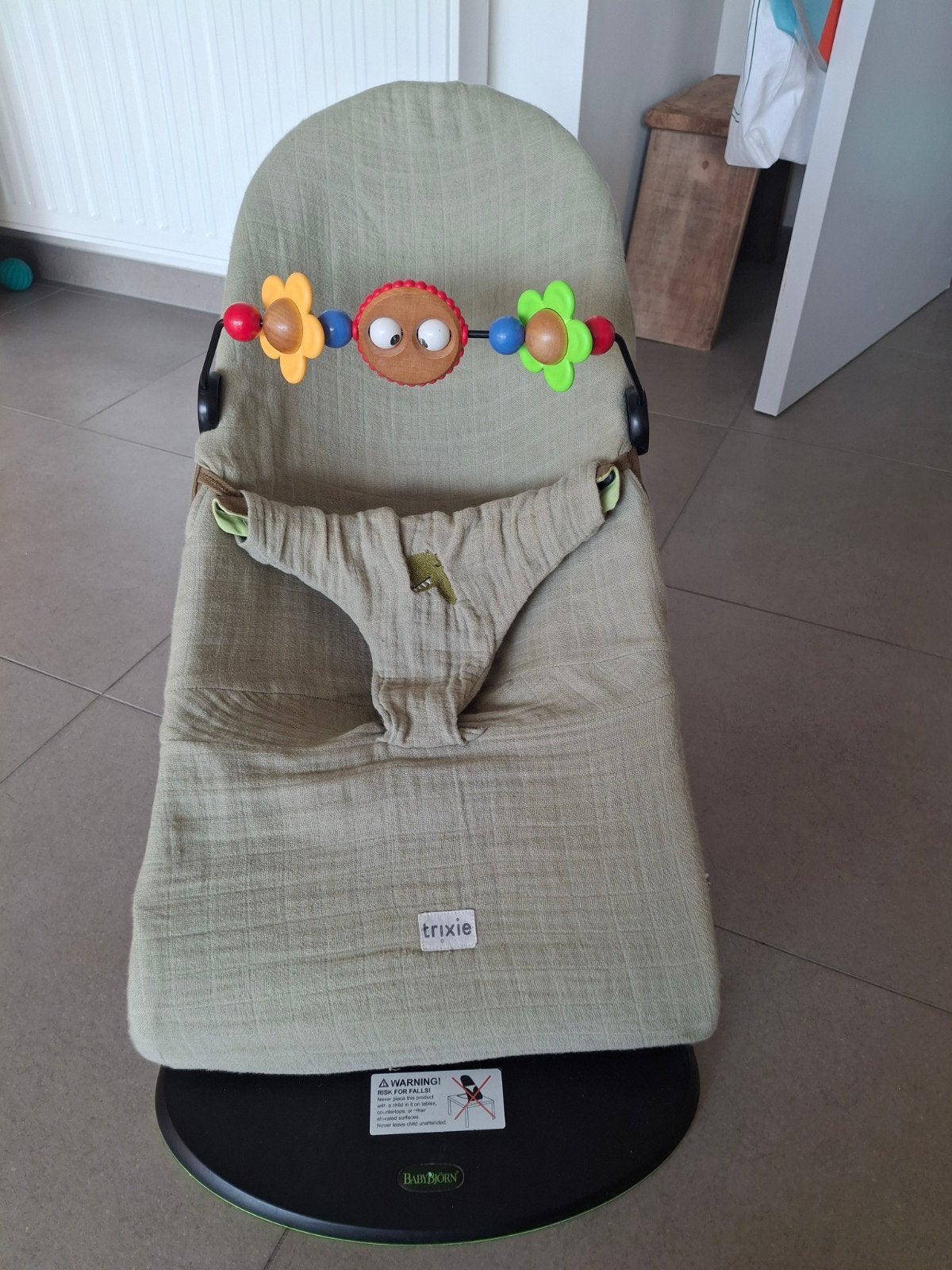 Babybjorn wipstoeltje met hoes en speeltje, Kinderen en Baby's, Ophalen, Gebruikt, Wipstoel, Overige merken