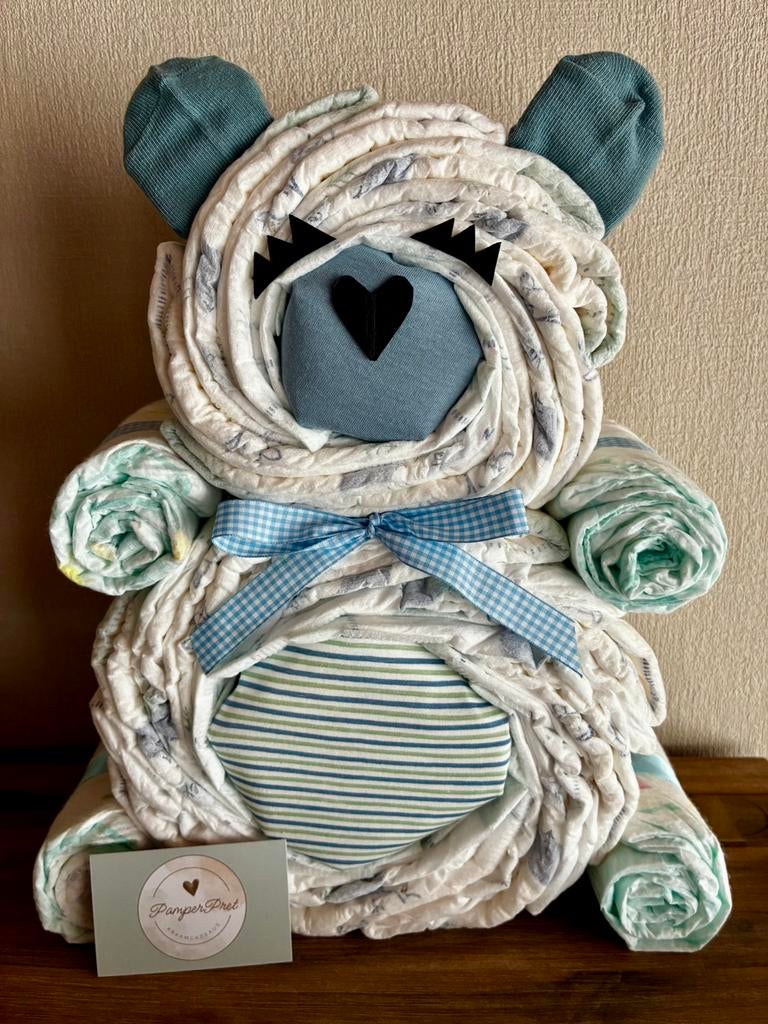 Pampertaart Beer, Kinderen en Baby's, Ophalen, Nieuw, Kraamcadeau