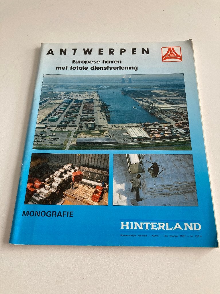 Antwerpen : Brochure " Europese haven met totale dienstverle, 20e eeuw of later, Ophalen of Verzenden, Hinterland, Zo goed als nieuw