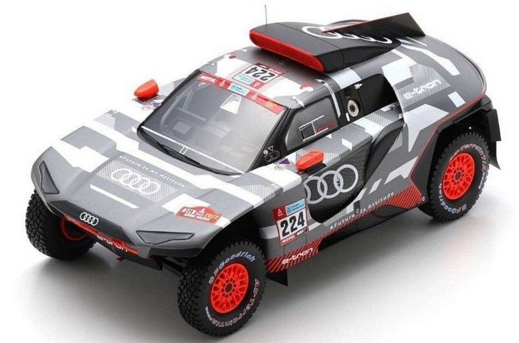 Audi RS Q e-tron Dakar 2022 Spark 1:18, Hobby & Loisirs créatifs, Voitures miniatures | 1:18, Neuf, Voiture, Autres marques, Enlèvement ou Envoi