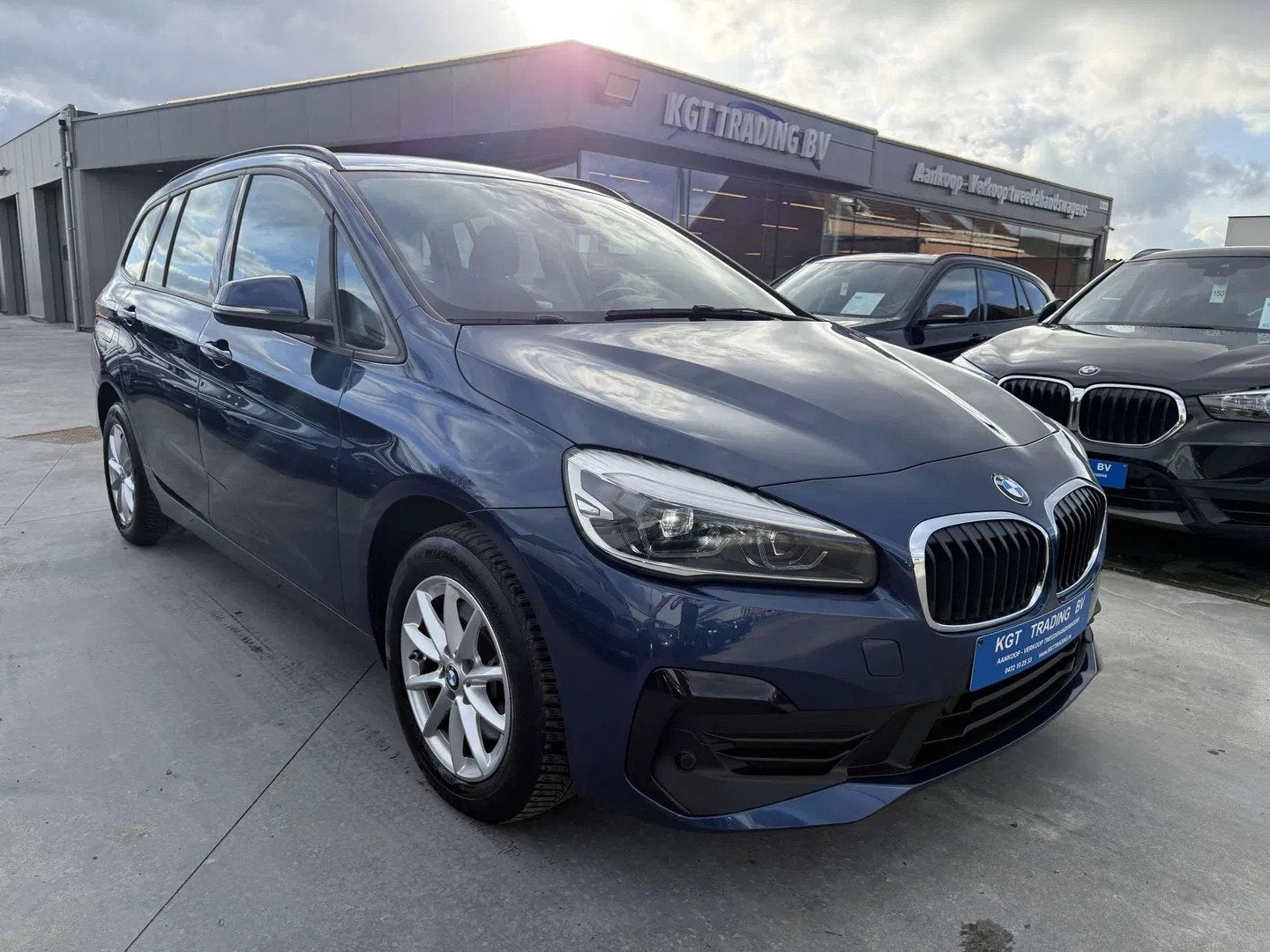 BMW 2 Serie Tourer 218 IA GRAN 7 ZETELS AUTOMAAT NAVI FULL L, Auto's, BMW, Stof, Gebruikt, https://public.car-pass.be/vhr/99d4d272-05e5-4bbf-9c15-b20a8a29382a