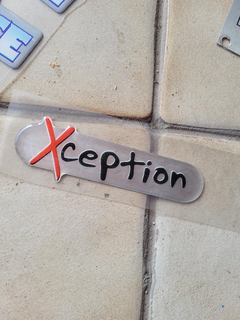 Sticker Original Škoda Série Limitée « X-ception » – NEUF, Enlèvement