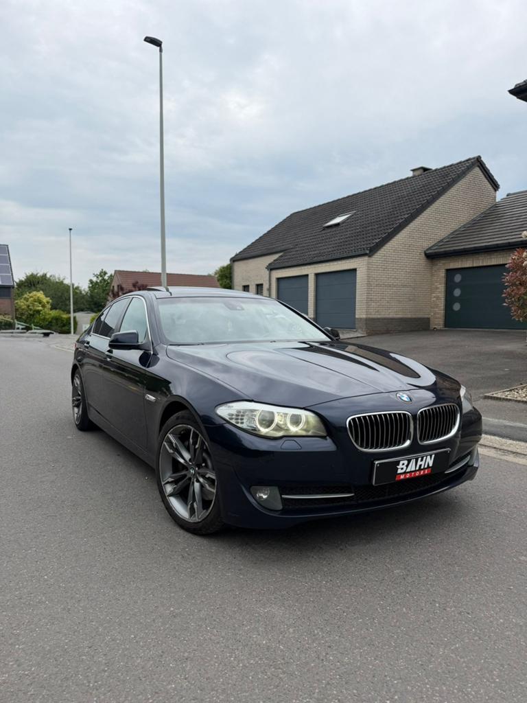 BMW 5-serie, Auto's, Automaat, Euro 5, Zwart, Bedrijf