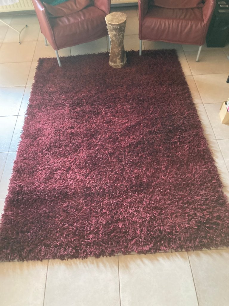 BORDEAUX TAPIJT 1.55m / 2.25m zeer verzorgd 20 €, Ophalen