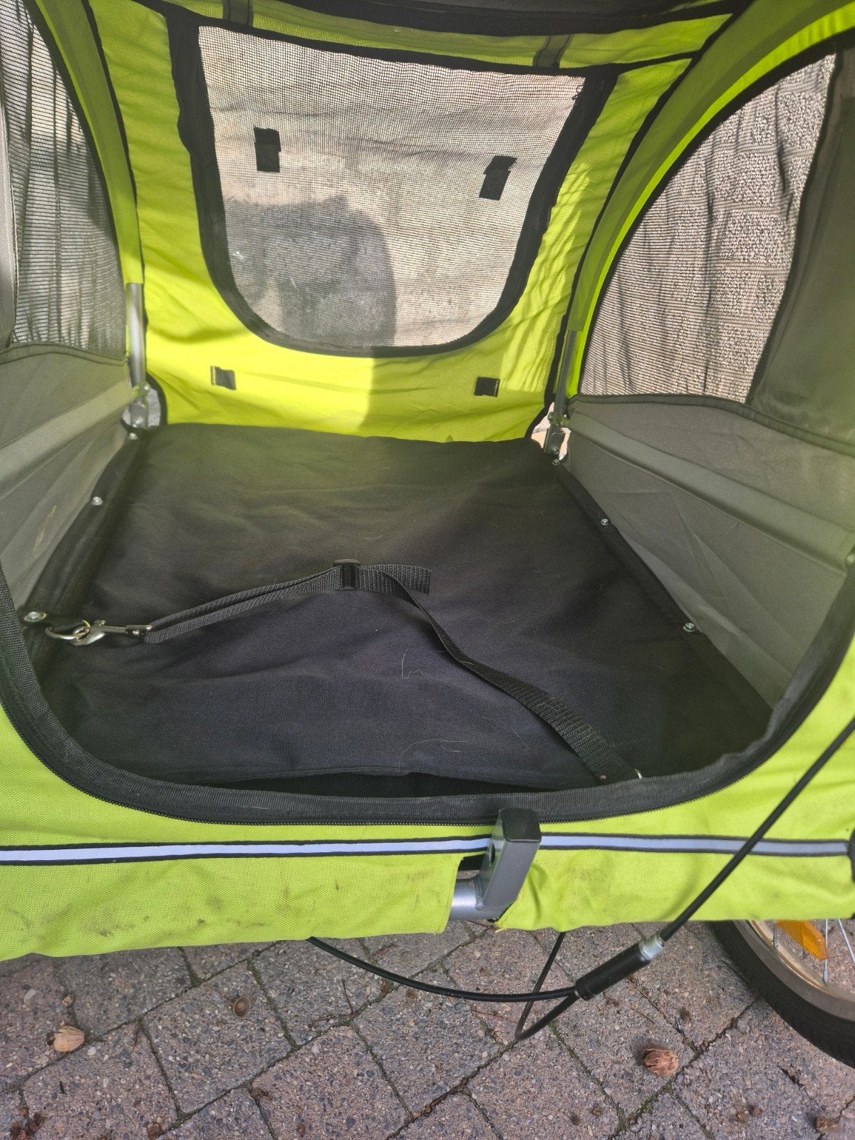 honden fietsenkar, Vélos & Vélomoteurs, Accessoires vélo | Remorques, Enlèvement, Remorque pour chien