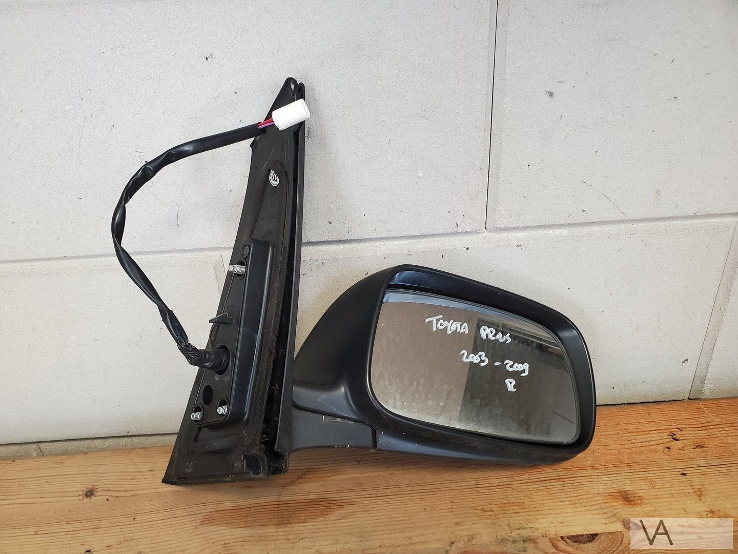 Toyota Prius 2003 - 2009 spiegel rechts elektrisch zwart, -, Toyota, Utilisé, -