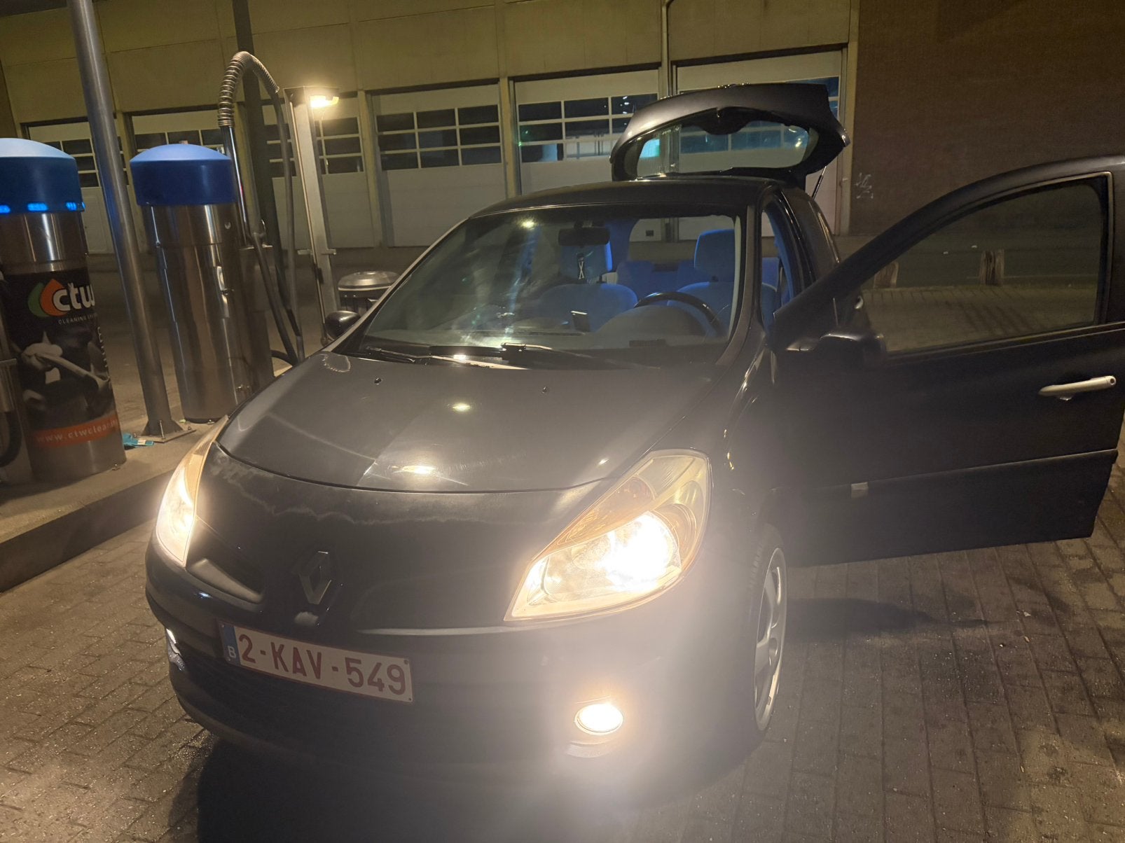 RENAULT CLİO 2005 ESSENCE, Auto's, Zwart, Handgeschakeld, 5 deurs, Particulier
