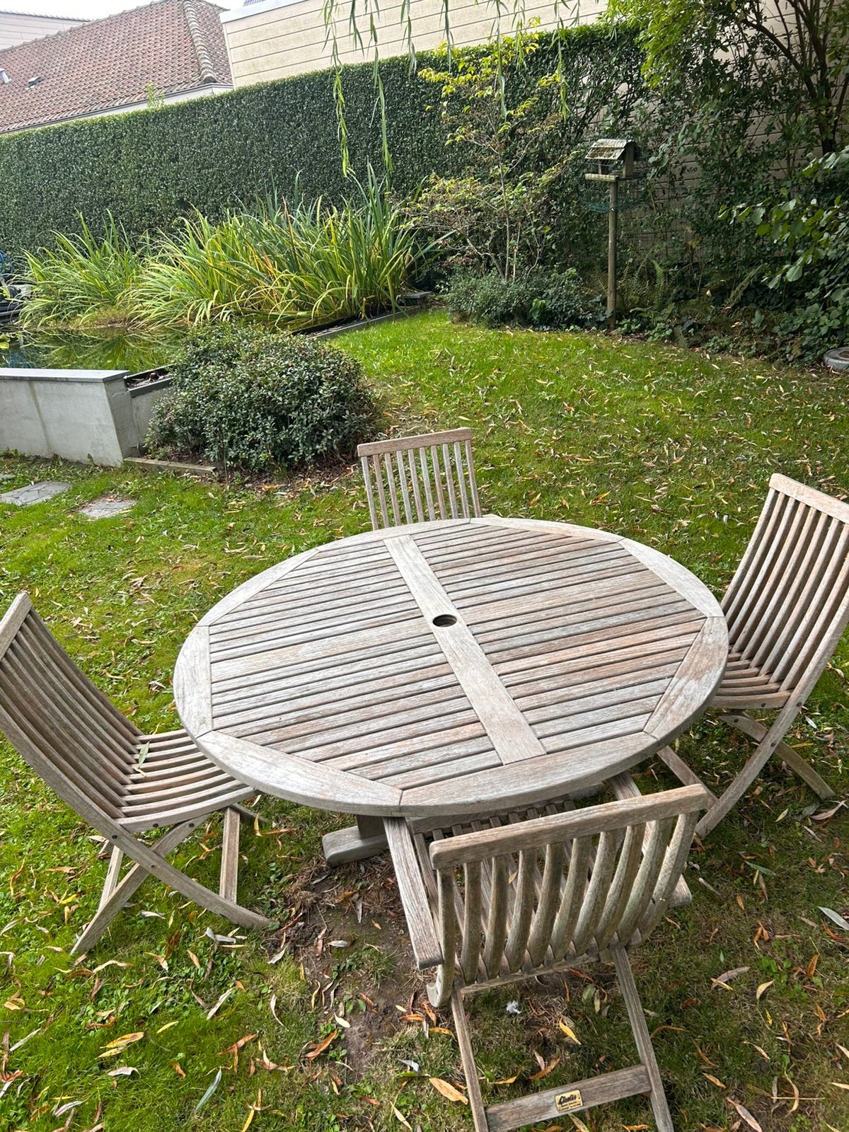Tuinset Gloster in goeie staat!, Tuin en Terras, Ophalen, Zo goed als nieuw, Tuinset