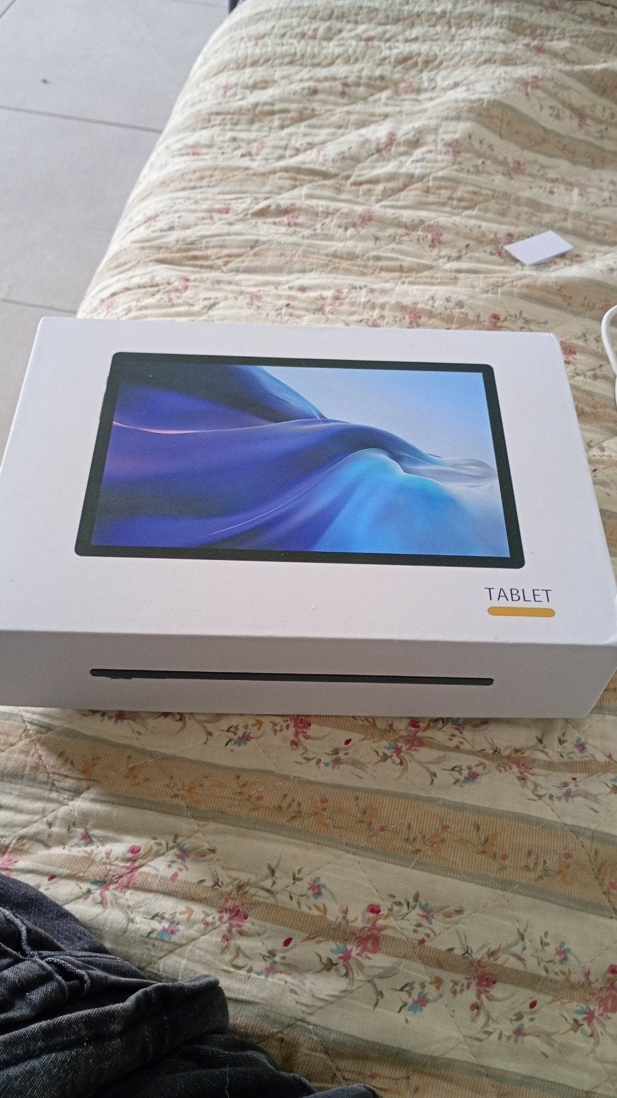 Tablet + accessoires, Ophalen