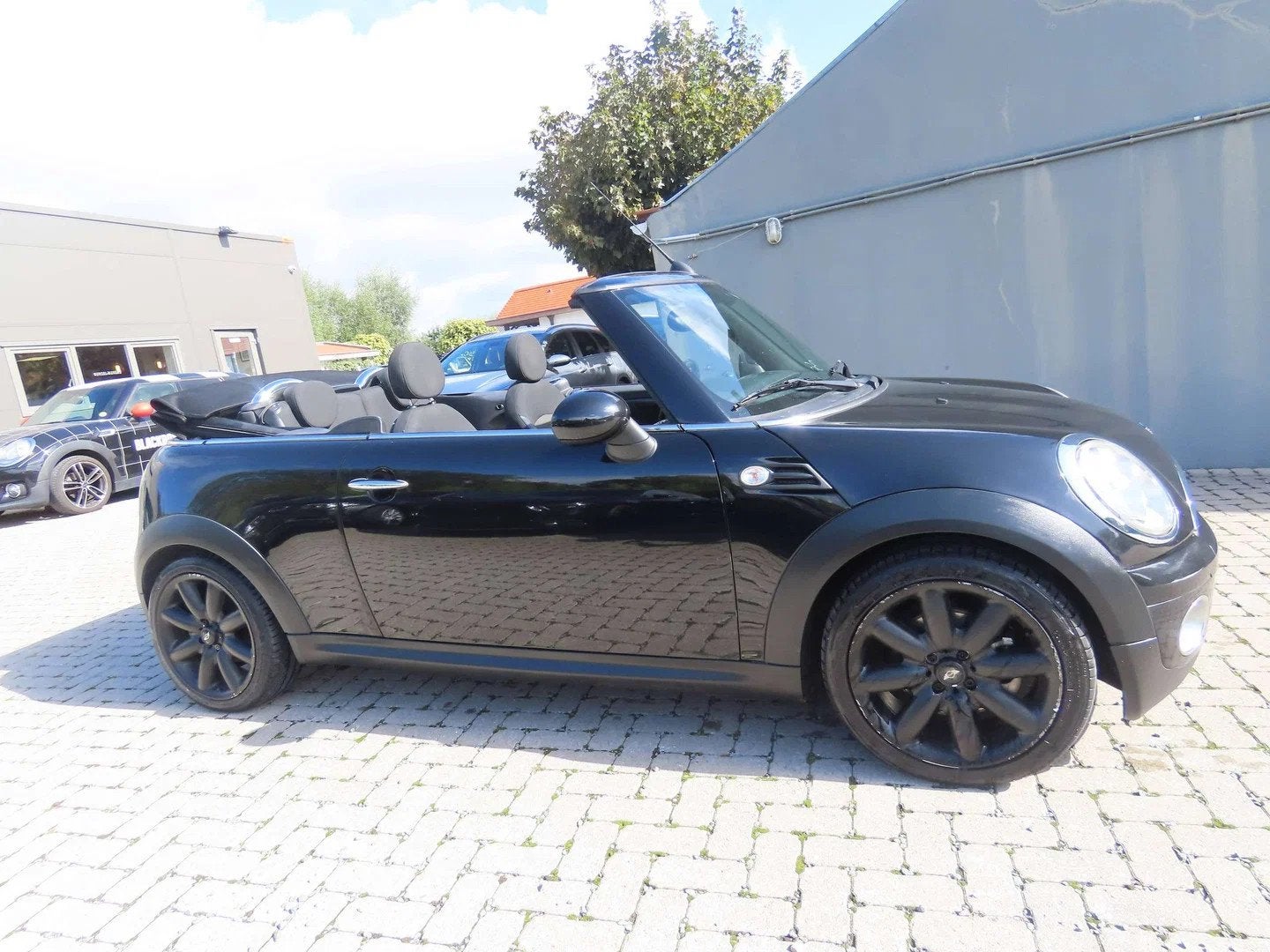 MINI Cabrio One Mini Cabriolet 1.6i One (bj 2010), Auto's, 4 zetels, Gebruikt, 4 cilinders, Zwart