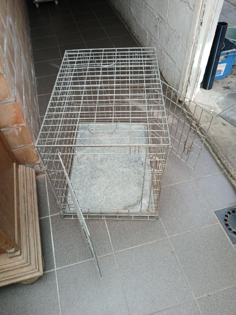 honden bench, Dieren en Toebehoren, Ophalen, Zo goed als nieuw