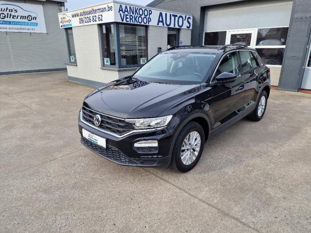 Volkswagen T-Roc 1.0 TSI AIRCO * GPS  * 4 NW BANDEN * ..., Auto's, Volkswagen, Voorwielaandrijving, Stof, Euro 6, Zwart