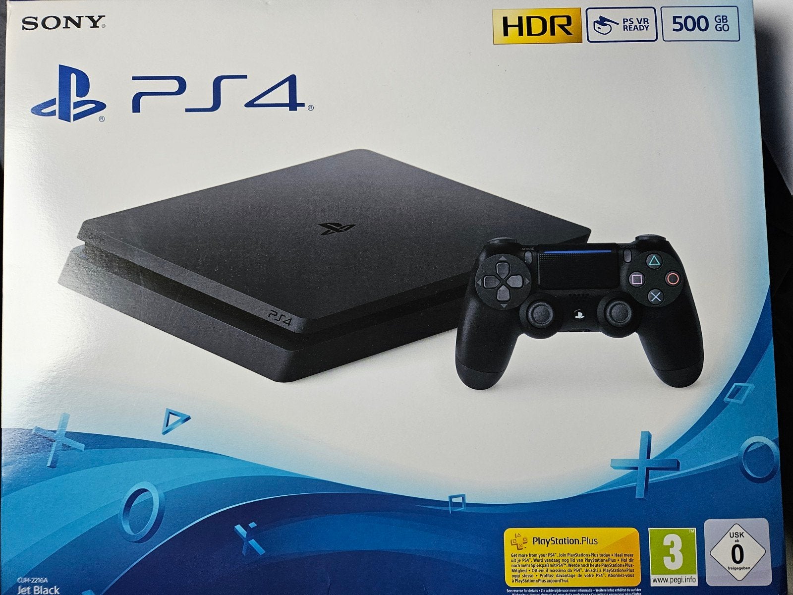 PS4 Slim 500 GB, Ophalen, Met 1 controller, Slim