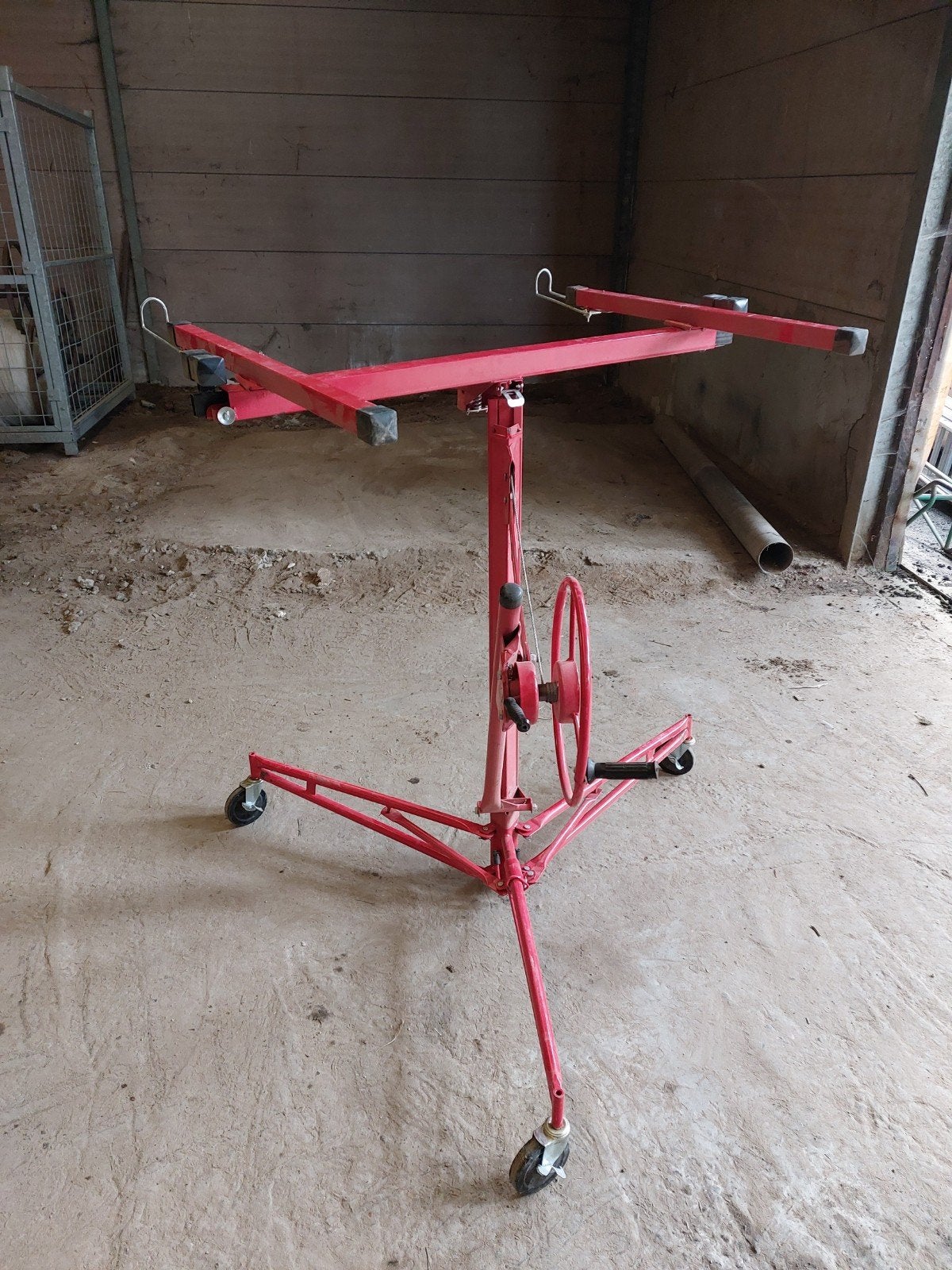 Platenlift hbm, Ophalen