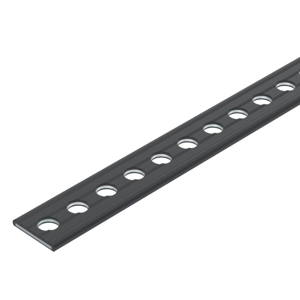 Geperforeerde montageband PE kunststof mantel 18x5x2m, Verzenden