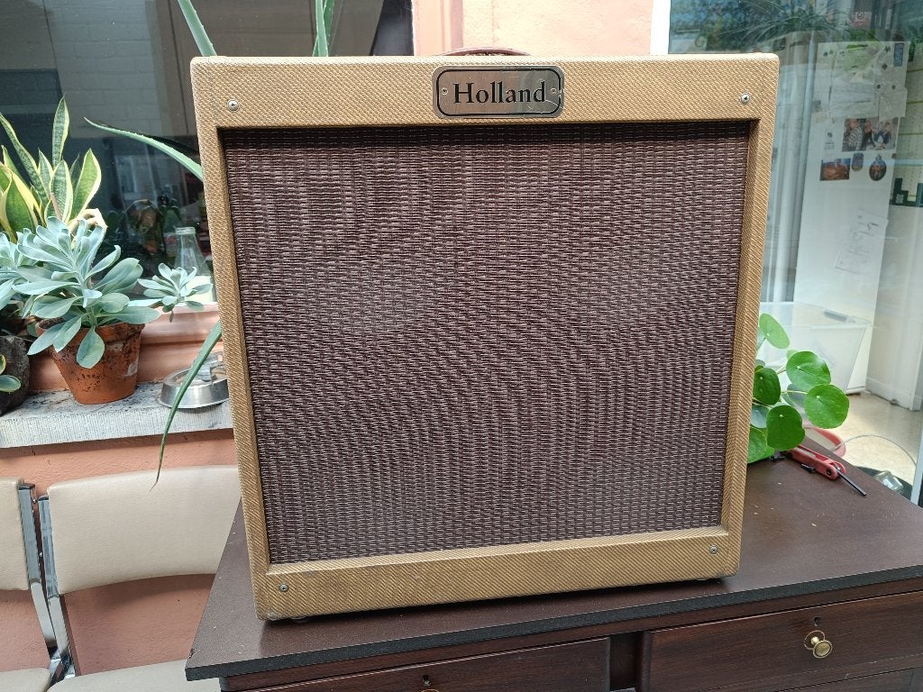 Holland amp Gib Droll, Muziek en Instrumenten, Ophalen, Gebruikt, Gitaar, Minder dan 50 watt