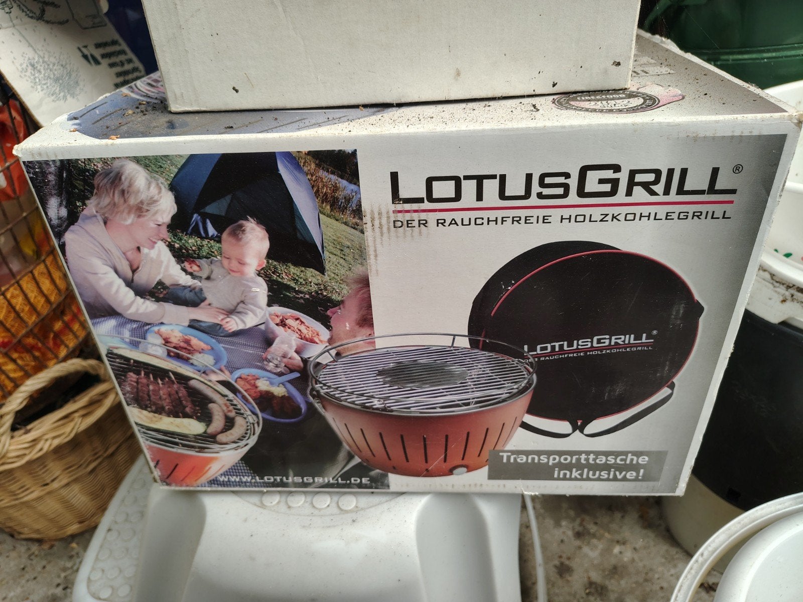 Lotus grill, Enlèvement ou Envoi, Utilisé, Lotusgrill, Avec accessoires