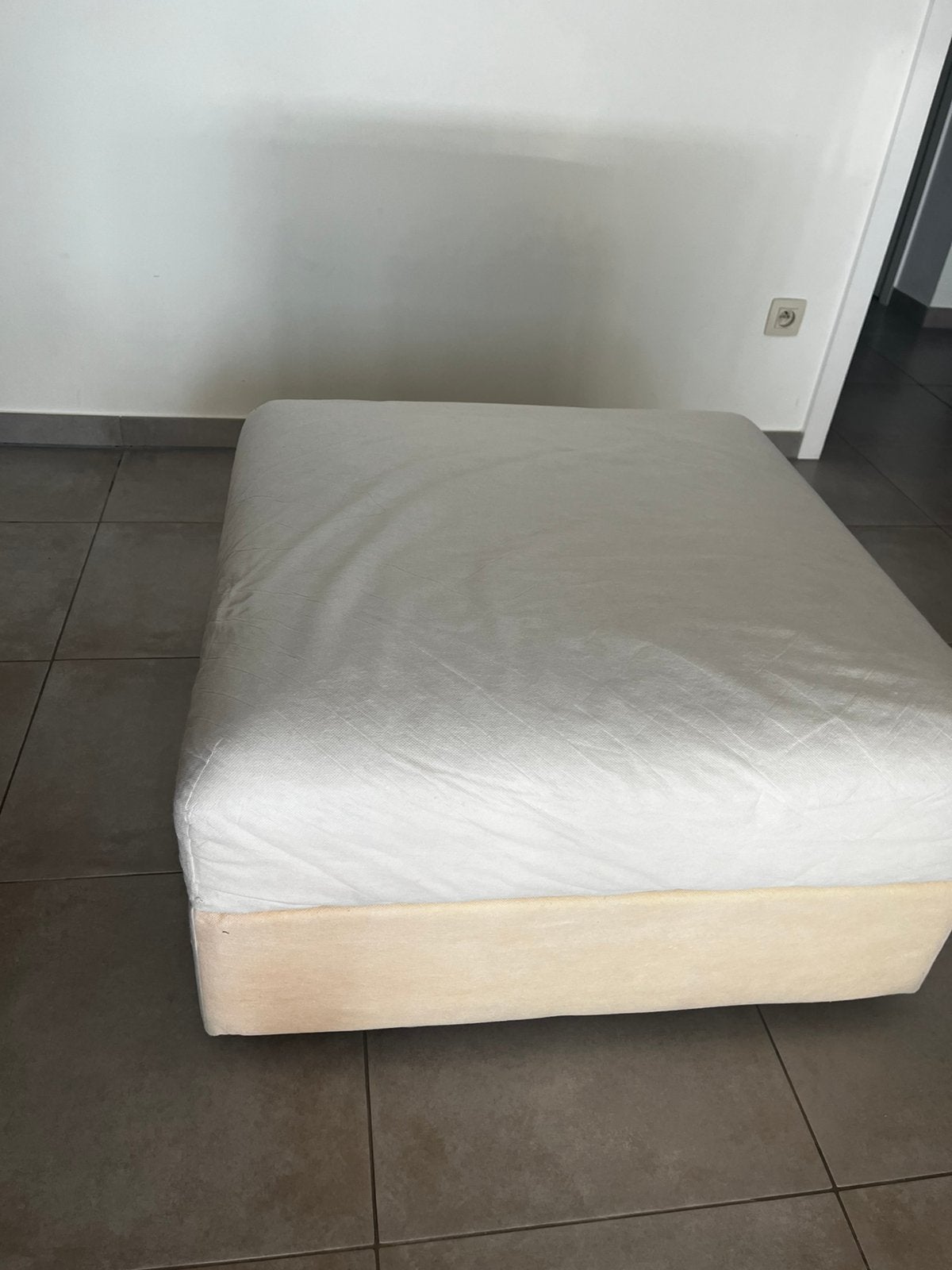 Poefs, Ophalen, Gebruikt, Vierkant, Overige materialen