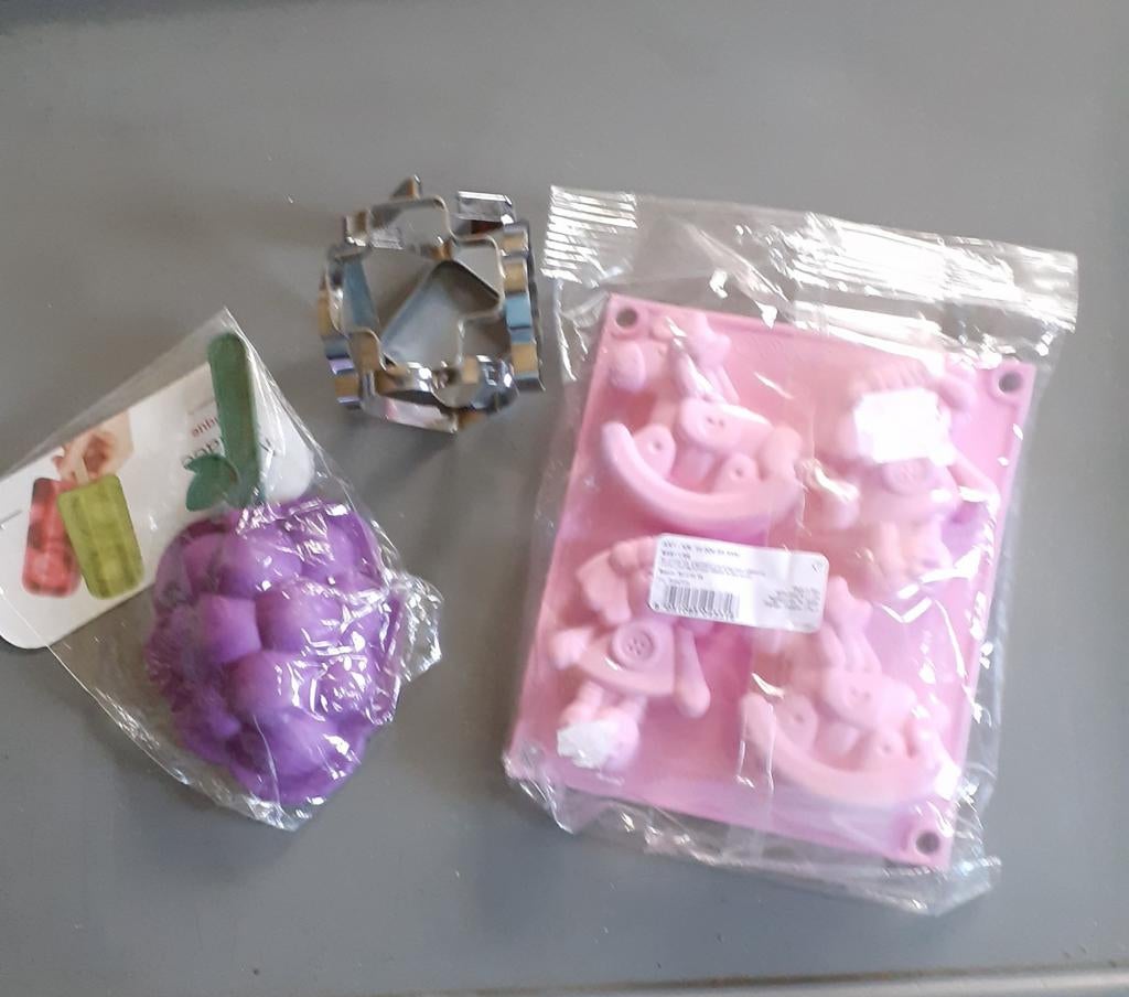 Lot moule et forme pâtisserie biscuit glace, Enlèvement ou Envoi, Moule
