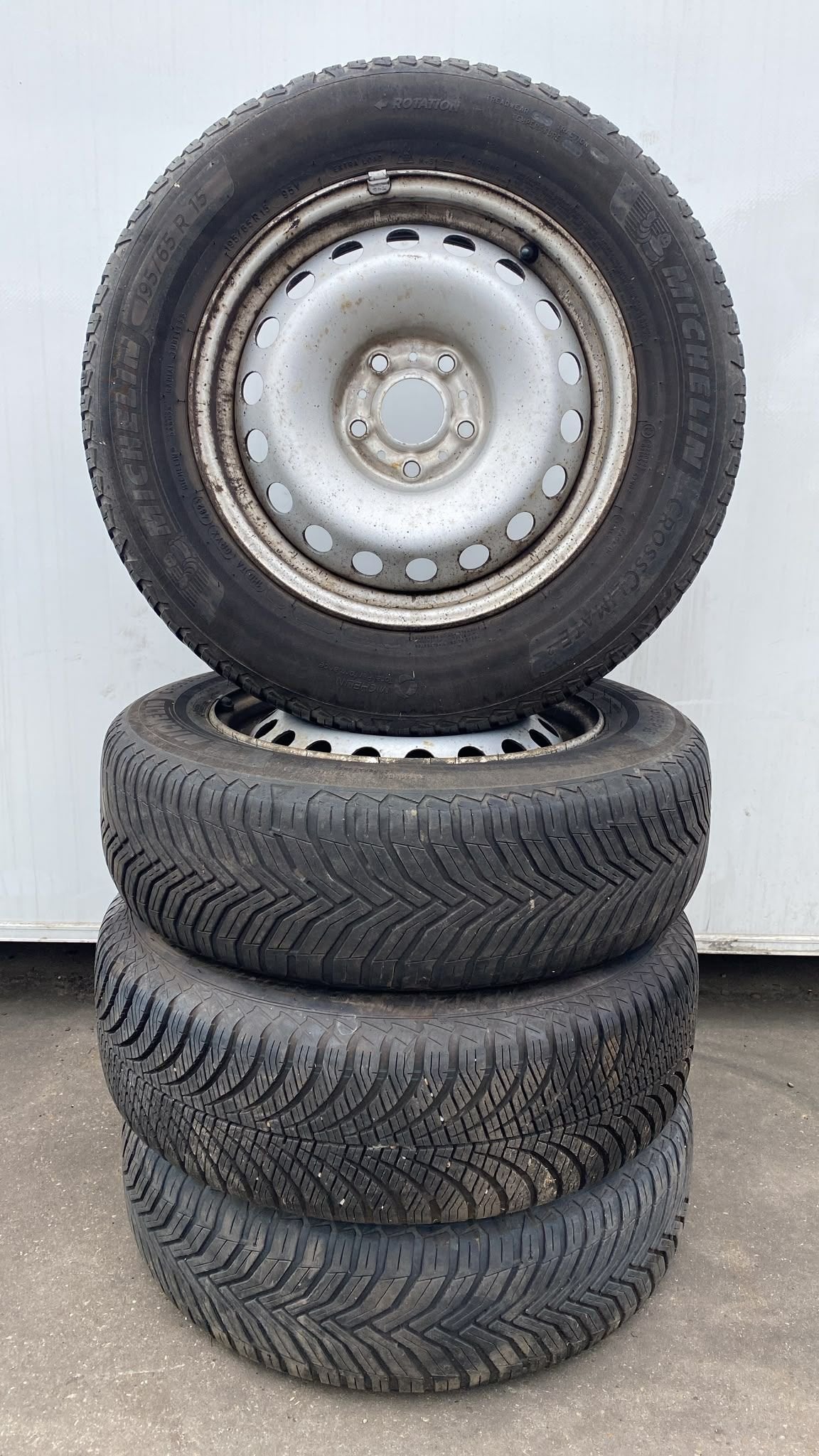Mercedes-Benz Citan Kangoo Allseason Banden Set 195-65-15 5x, Autos : Pièces & Accessoires, Pneus & Jantes, Pneus et Jantes, -
