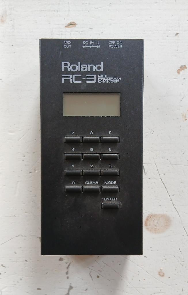 Roland RC-3 - Midi Program Changer, Enlèvement, Utilisé