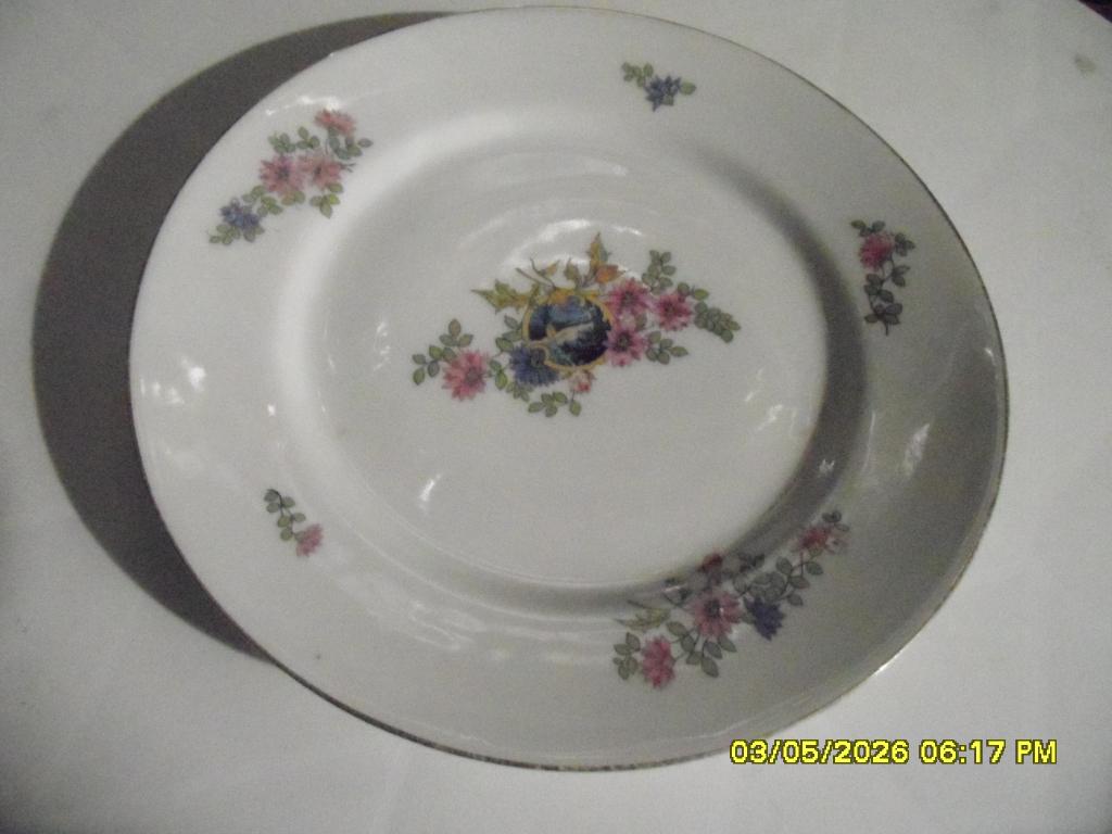 anciennes assiettes porcelaine Lmoges, Enlèvement