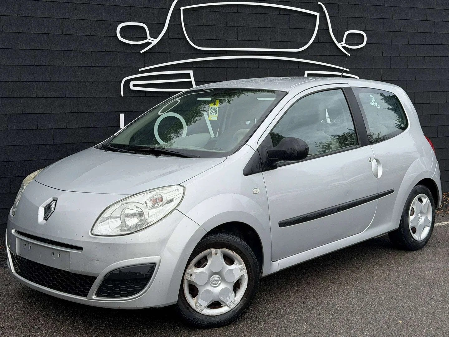 Renault Twingo 1.2i+EURO 4, Autos, Renault, Argent ou Gris, 76 ch, Boîte manuelle, Berline