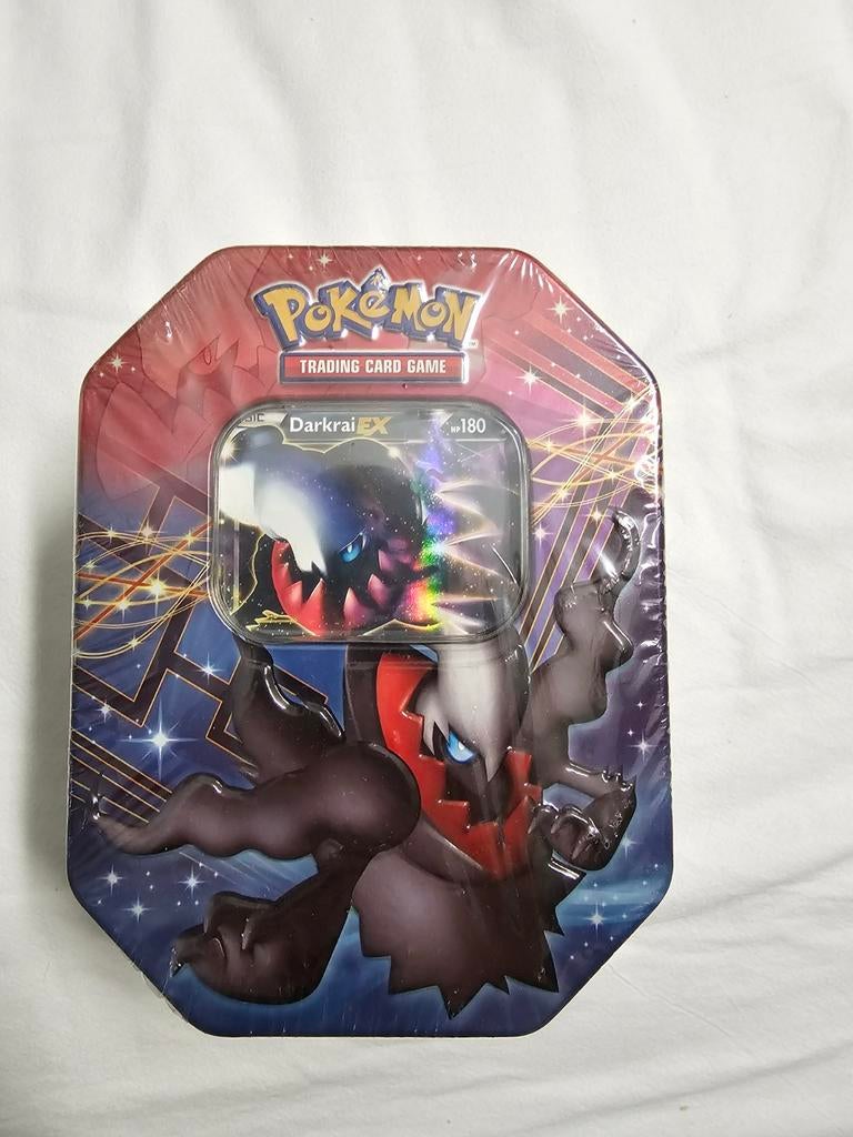 Sealed Legendary Darkrai EX Tin *very rare*, Hobby en Vrije tijd, Verzamelkaartspellen | Pokémon, Ophalen of Verzenden, Nieuw