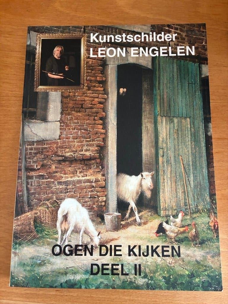 Leon Engelen  'Ogen die kijken' deel 1+2, Boeken, Kunst en Cultuur | Beeldend, Ophalen of Verzenden, Zo goed als nieuw, Leon Engelen