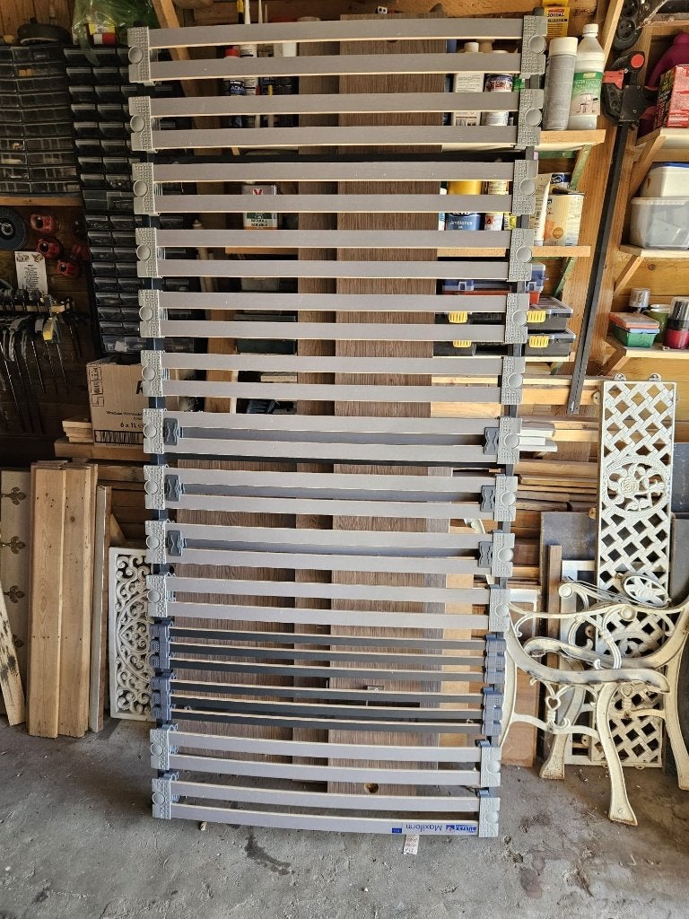 Lit une personne, 90 cm, Gris, 210 cm, Enlèvement