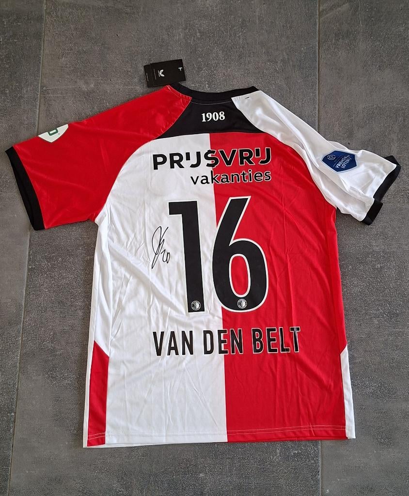 Shirt met handtekening; Thomas van den Belt # Feyenoord, Verzenden, Nieuw, Shirt