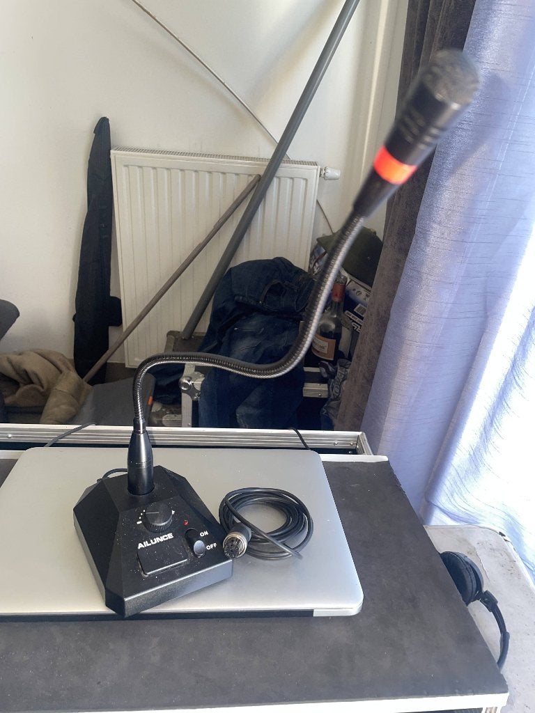 MICRO DE TABLE RETEVIS (AILUNCE), Télécoms, Enlèvement, Comme neuf, Émetteur et Récepteur
