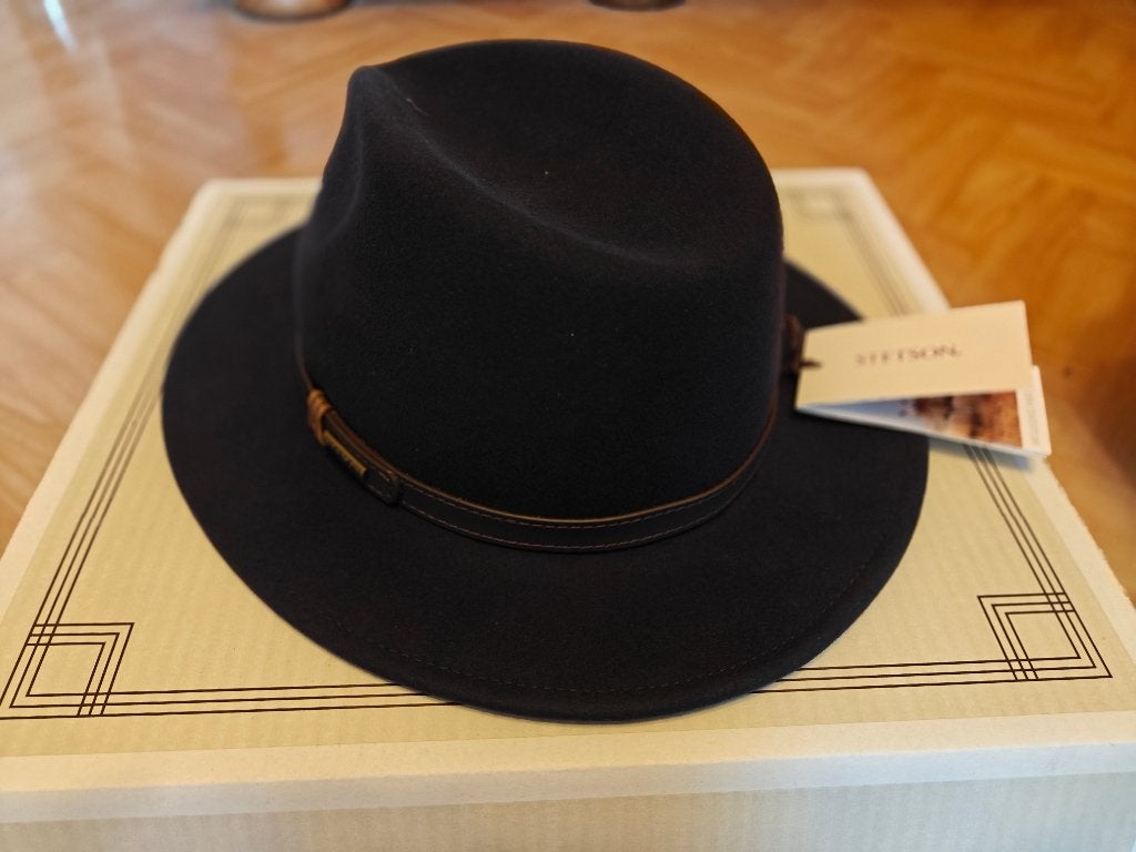 Bonnet Stetson Woolfelt taille L - bleu foncé - 100% laine, Vêtements | Hommes, Chapeaux & Casquettes, Enlèvement ou Envoi, Neuf
