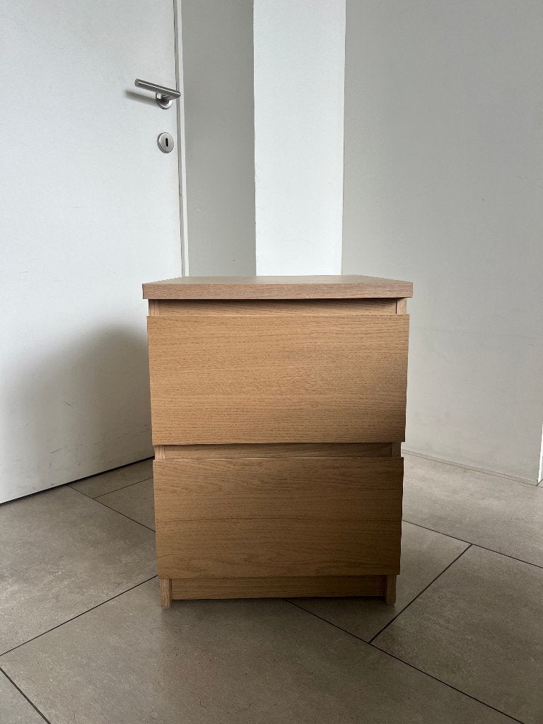 IKEA STORKLINTA - motif chêne 40x50x53 cm, Maison & Meubles, Moins de 55 cm, Comme neuf, Moins de 45 cm, Enlèvement