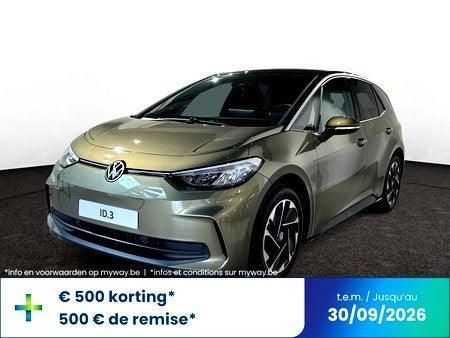 Volkswagen ID.3 PRO PERFORMANCE BUSINESS 59 KWH 150 kW (204, Automaat, ID.3, Elektrisch, Berline