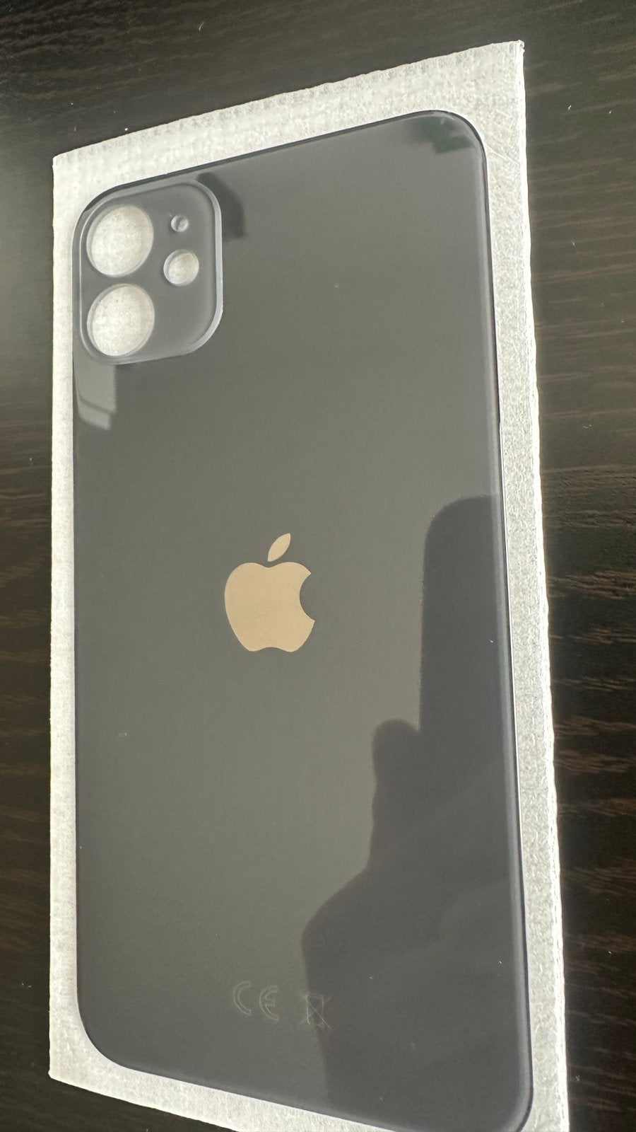 Zwart achterglas voor iPhone 11, Telecommunicatie, Mobiele telefoons | Hoesjes en Screenprotectors | Apple iPhone, Ophalen, IPhone 11