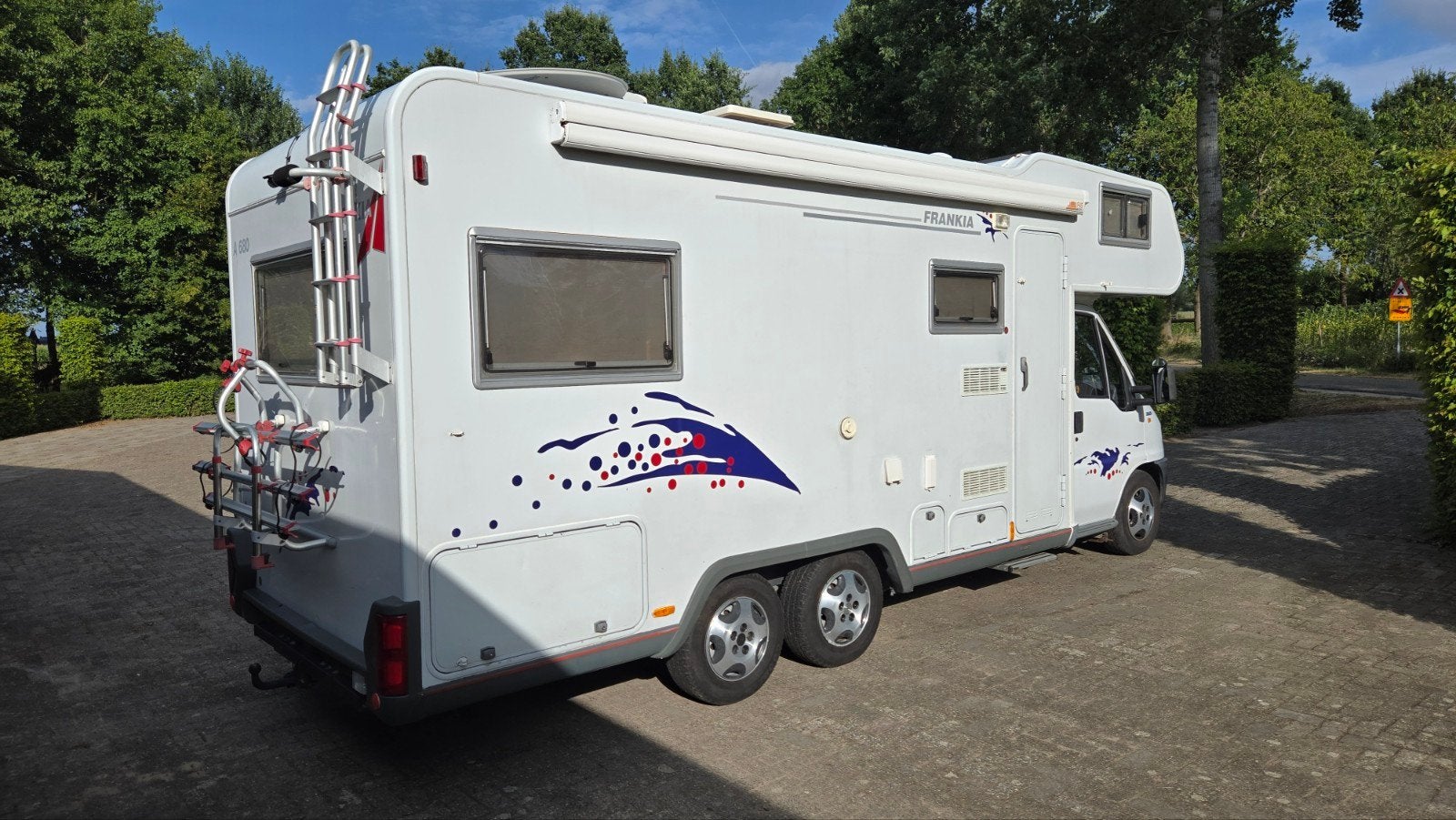 Frankia A680 1998 120.000km 2.5tdi, Overige merken, Alkoof, Ringverwarming, Fiat