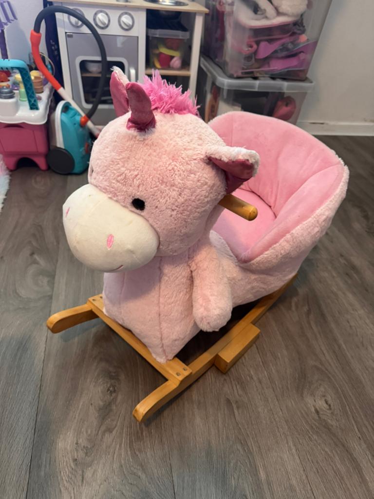 Unicorn schommelstoel, Ophalen of Verzenden, Zo goed als nieuw