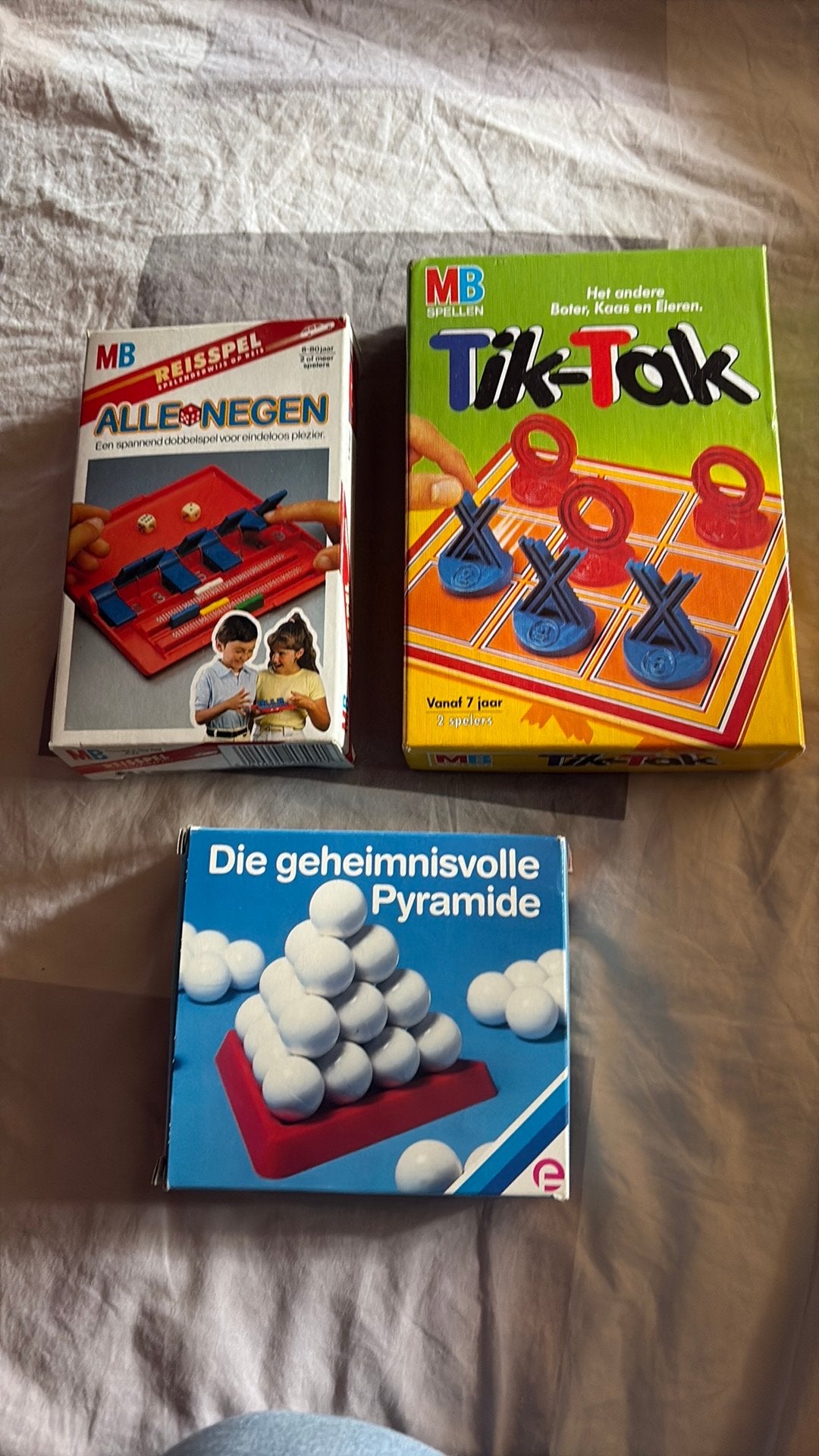 Lot retro reisspellen & denkspellen, Ophalen of Verzenden, Zo goed als nieuw