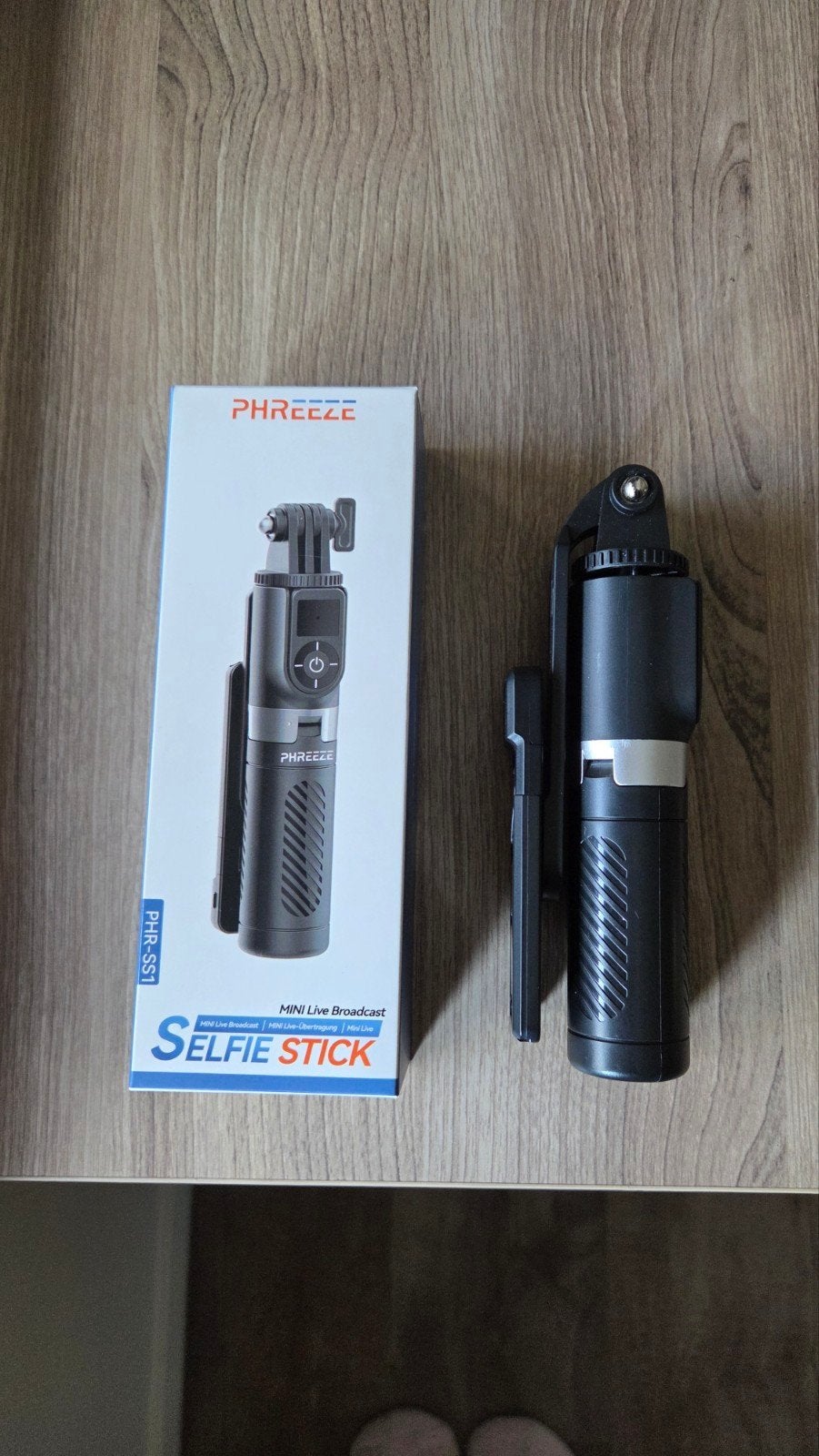 statief, Audio, Tv en Foto, Overige merken, Zo goed als nieuw, Afstandsbediening, Ophalen of Verzenden