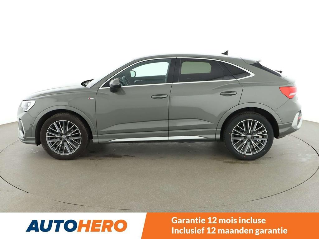 Audi Q3 35 TDI S line (année de construction 2020), Argent ou Gris, Alcantara, 5 portes, 159 g/km
