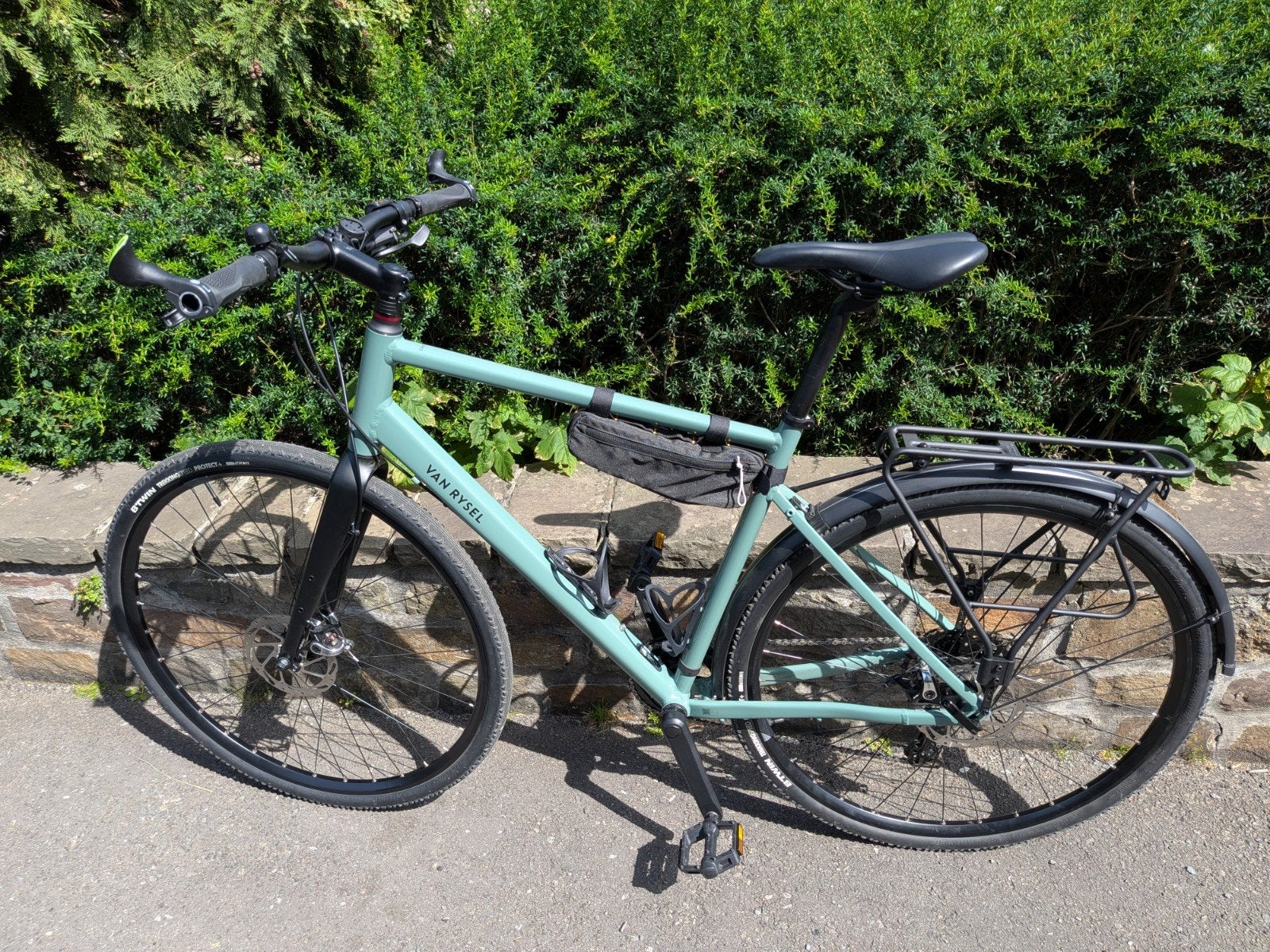 Van Rysel Gravel Guidon droit Acolyte Taille L, Zo goed als nieuw, Schijfrem, Ophalen, Overige merken