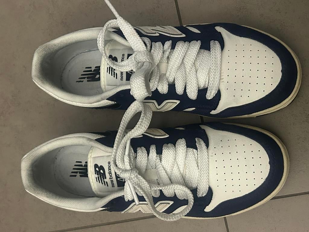 New Balance sneakers in wit/blauw., Kleding | Heren, Schoenen, Ophalen of Verzenden, Zo goed als nieuw, Zwart, Sneakers