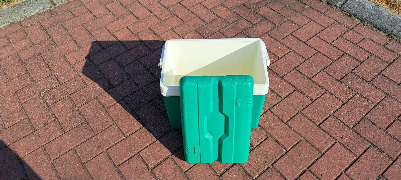 Koelbox frigobox groot 35 liter weinig gebruikt, Caravanes & Camping, Glacières, Enlèvement, Glacières