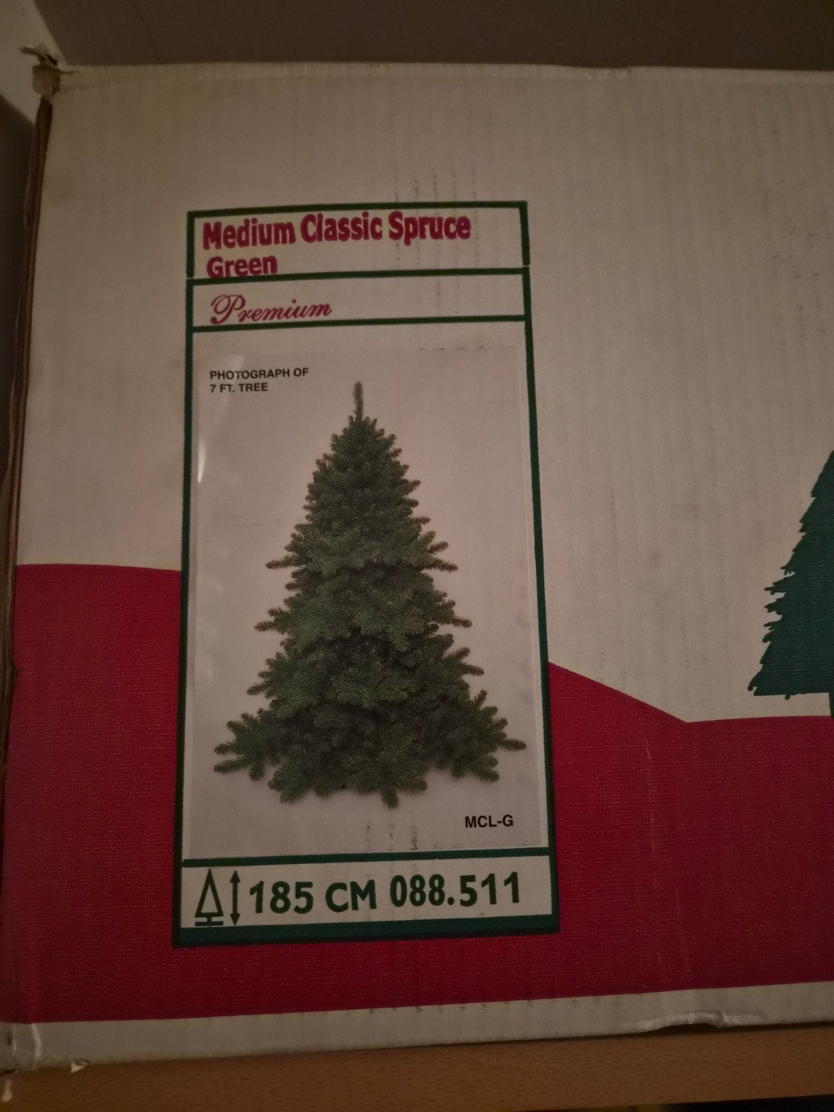 kerstboom 185cm, Ophalen, Zo goed als nieuw